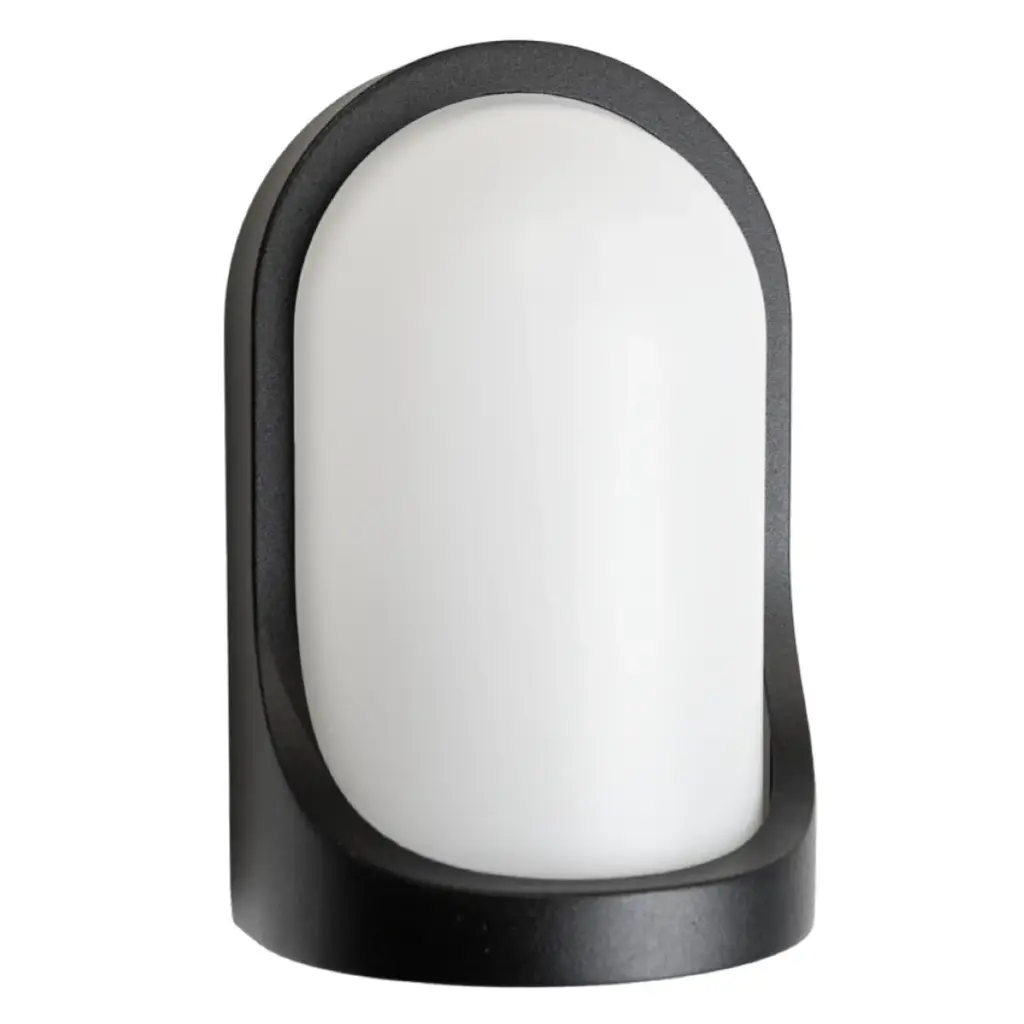 APLIQUE PARED PARA E27 15 W IP44 100-240V PARA EXTERIORES COLOR NEGRO REF. LUM-1466 MARCA LUMIND