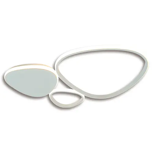 APLIQUE TECHO/PARED MENHIR 30W 3 TONOS 110-260V CONTROL P/ INTERR. C/BLANCO REF S-MENHIR-A-B LUCERNA