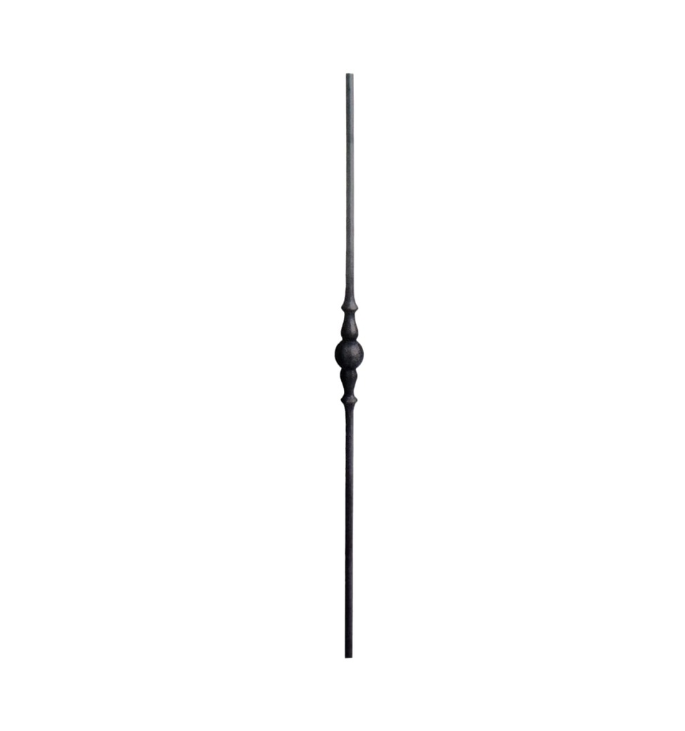 BARROTE ORNAMENTAL 12 X 900 MM HIERRO REF. 503/1 MARCA FORJAS ORNAMENTALES