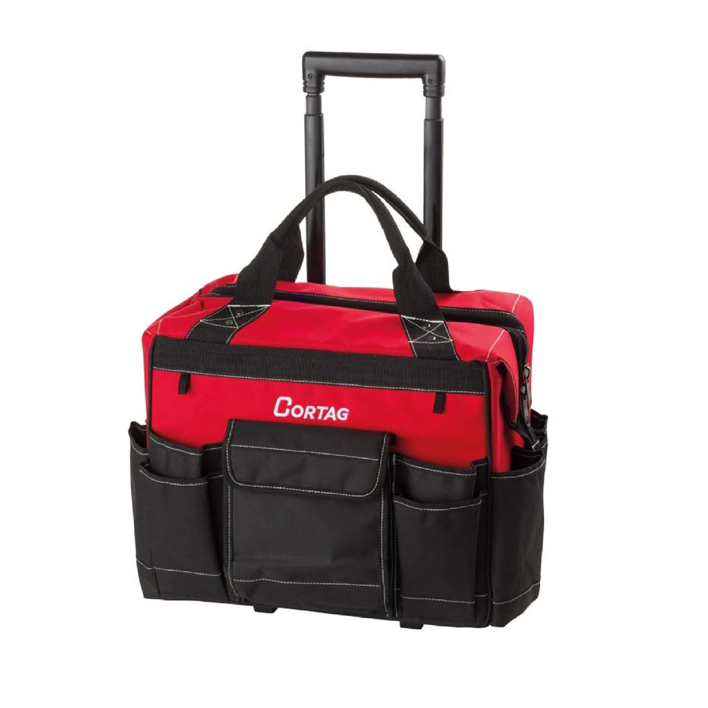 BOLSO / MALETIN DE HERRAMIENTAS DE LONA C/ ASA C/ RUEDAS MOD. BLR 410 REF. 61407 CORTAG RT