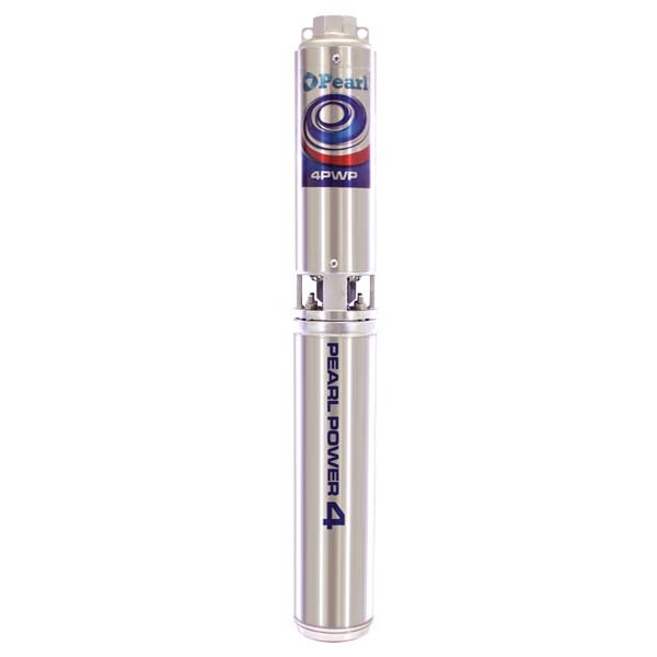 BOMBA SUMERGIBLE HIDRAULICA DE POZO 2HP + MOTOR 4" 2HP 25GPM 220V 130LTS/MIN 101MTS 4PWP25G20 + 4MOP20C163 MONOFASICO PEARL