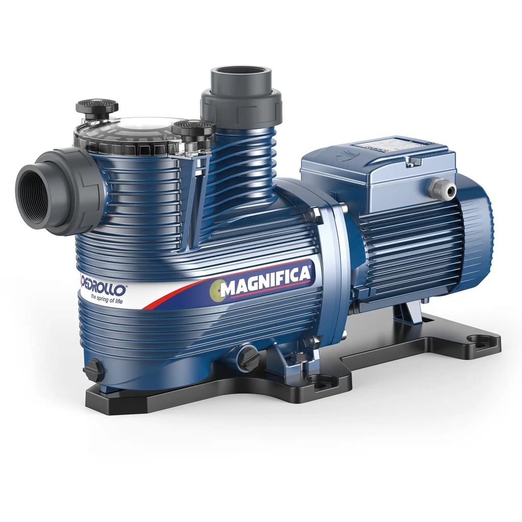 BOMBA PISCINA MAGNIFICA 4M 2 HP 2" X 2" 220 V 600 LTS/MIN REF. 43MA041P1C / 60MG4M2HP MARCA PEDROLLO