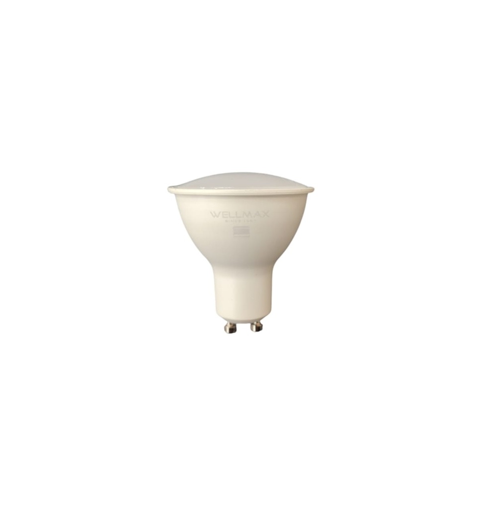 BOMBILLO DICROICO LED GU10 5 W 6500 K 450 LM 50 - 60 HZ AC 100 -240 V REF. 210785 / 096005 WELLMAX