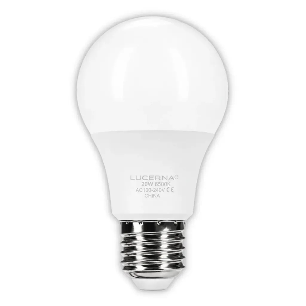 BOMBILLO LED TIPO BULBO 7 W E27 3000 K (LUZ CALIDA) MULTV 100 - 240 V REF. 7WA603K MARCA LUCERNA