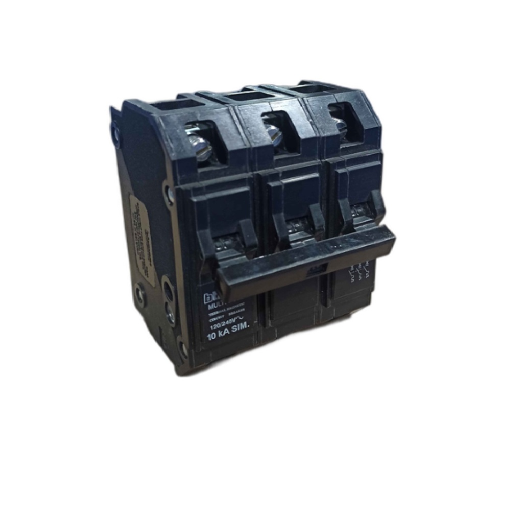 BREAKER SUPERFICIAL 3 X 70 A REF. TV3070N MARCA BTICINO