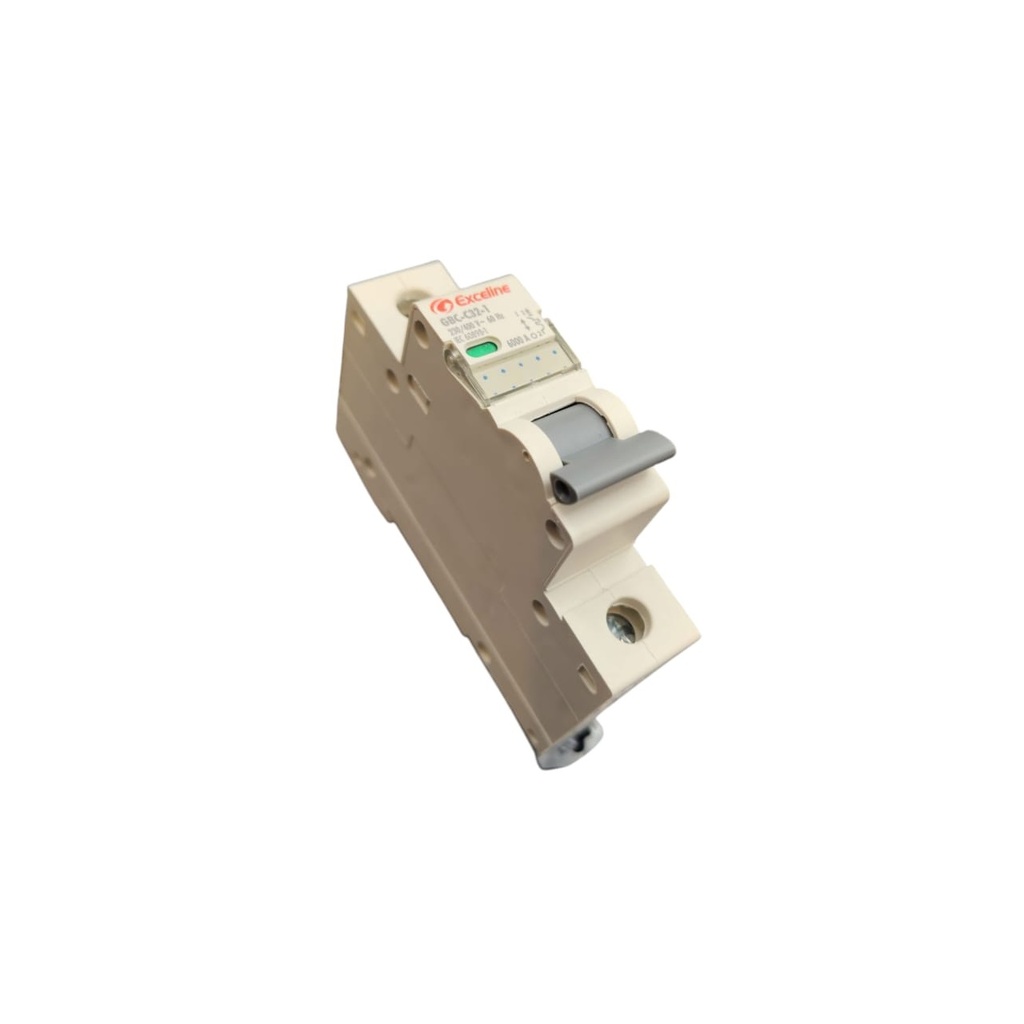 BREAKER TERMOMAGNETICO DE 1 X 40 AMP 230 / 400 V 60 HZ REF. GBC-C40-1 / 008091 MARCA EXCELINE
