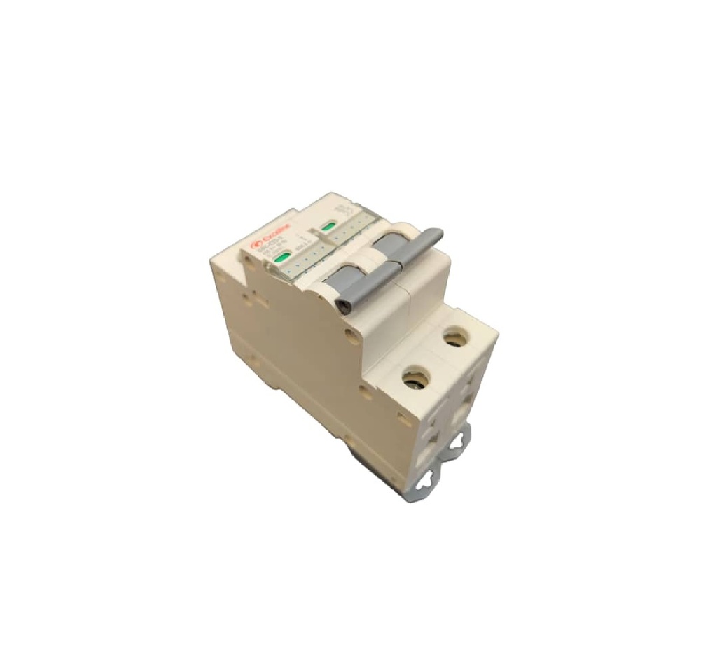 BREAKER TERMOMAGNETICO DE 2 X 25 AMP 400 V 60 HZ REF. GBC-C25-2 / 008183 MARCA EXCELINE