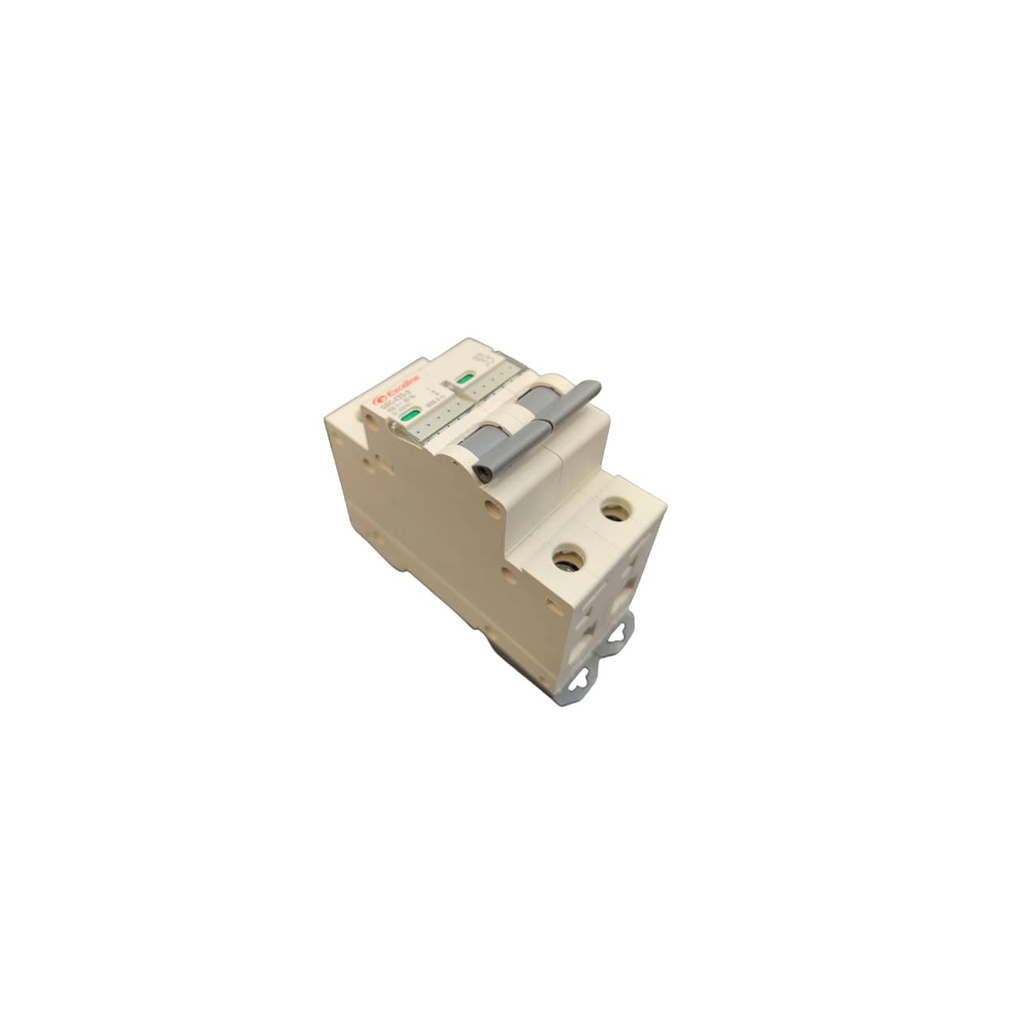 BREAKER TERMOMAGNETICO DE 2 X 63 AMP 400 V 60 HZ REF. GBC-C63-2 / 008220 MARCA EXCELINE