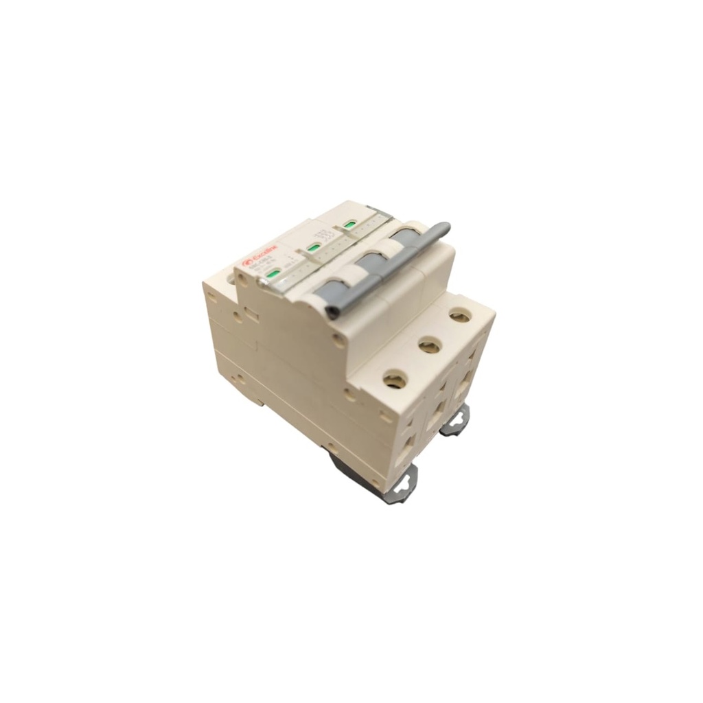 BREAKER TERMOMAGNETICO DE 3 X 40 AMP 400 V 60 HZ REF. GBC-C40-3 / 008329 MARCA EXCELINE