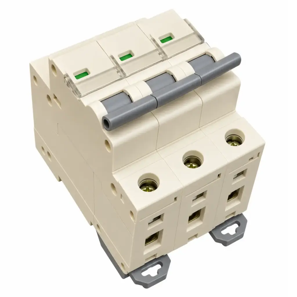 BREAKER TERMOMAGNETICO DE 3 X 40 AMP 400 V 60 HZ REF. GBC-C40-3 / 008329 MARCA EXCELINE