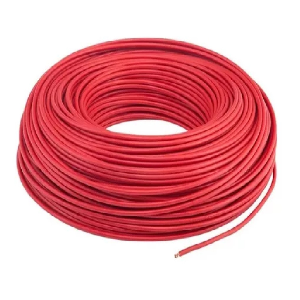 CABLE THHW NRO. 8 AWG 90°C 600V / COLOR ROJO POR METRO MARCA CABLESCA