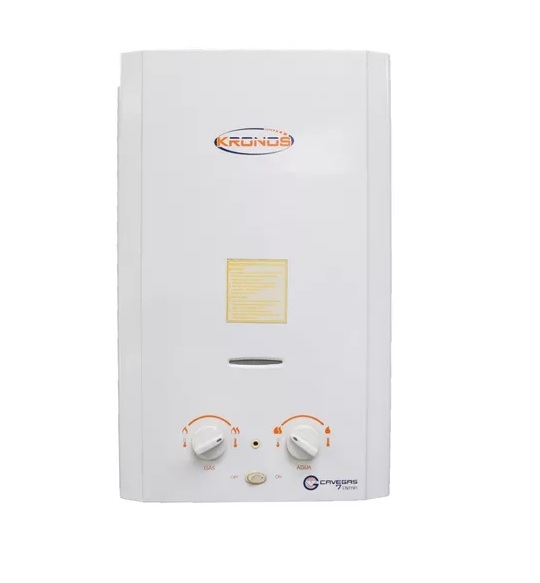 CALENTADOR A GAS KRONOS 16 LTS / MIN ENCENDIDO ELECTRONICO 110 V (GAS LICUADO) REF. KIFN16 KRONOS
