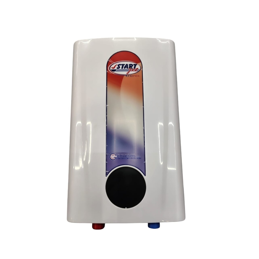 CALENTADOR ELECTRICO INSTANTANEO TRONIC 220V 8 KV 6LTS/MIN (34 X8.5 X20CM) REF.SJT8K MARCA STARTJET