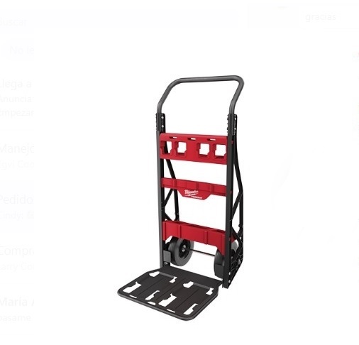 CARRETILLA / CARRUCHA MODULAR CON 2 RUEDAS CAPACIDAD CARGA 90 KG REF. 48-22-8415 MARCA MILWAUKEE