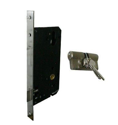 CERRADURA PARA EMBUTIR DE 60 MM 2 PASE MOD. AL60060 REF. 6031023 MARCA GATER
