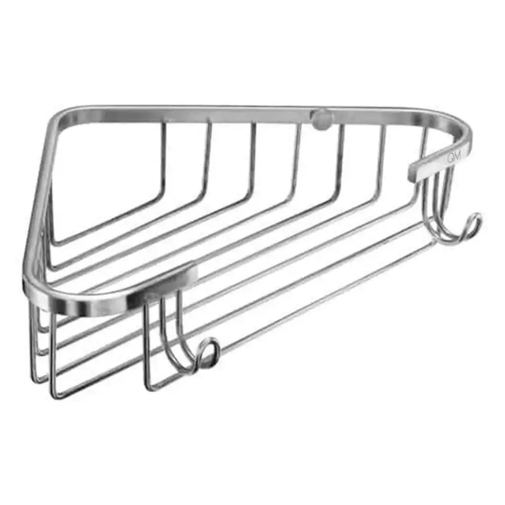 CESTA RINCONERA / ESQUINERA P/ DUCHA PULIDA ACERO INOX. MOD. MIRA REF. 14.100.1607 QUALITY METAL