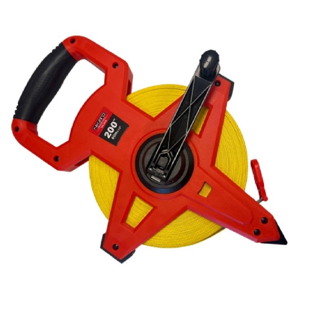 CINTA METRICA DE FIBRA DE VIDRIO 60 M - 200 FT REF. NIK-J6018 / 117318 MARCA NIKATTO