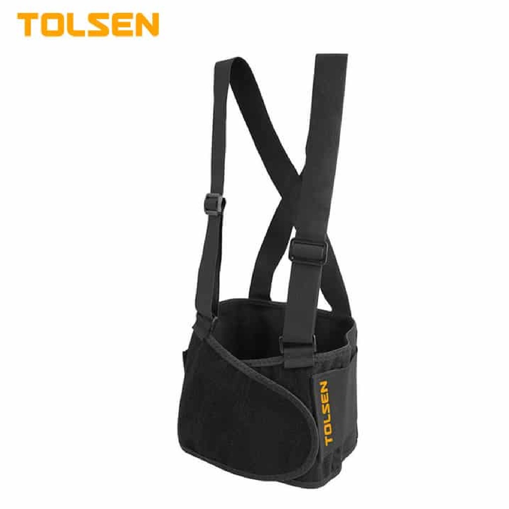 CINTURON DE SOPORTE DE ESPALDA C/ TIRANTES AJUSTABLE TALLA L - 120 CM REF. 45243 TOLSEN