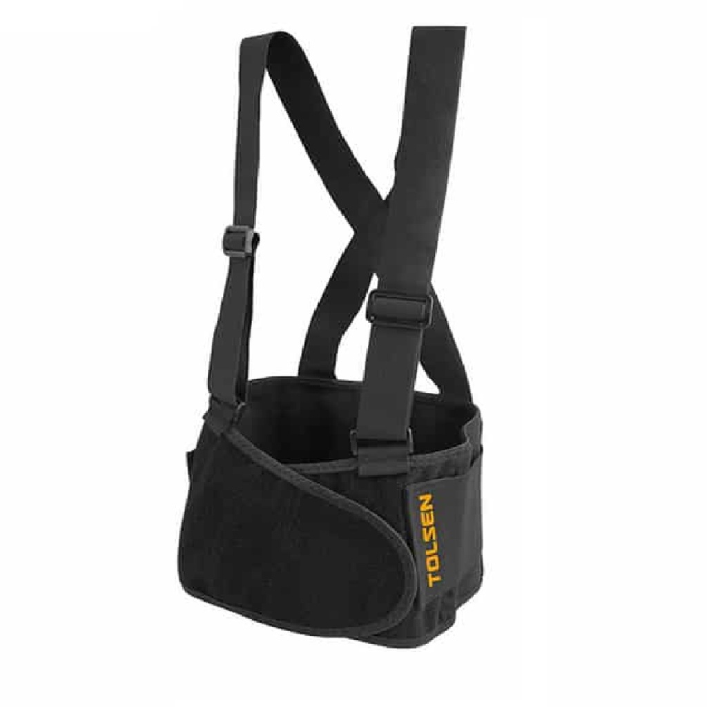 CINTURON DE SOPORTE DE ESPALDA C/ TIRANTES AJUSTABLE TALLA M - 110 CM REF. 45242 TOLSEN