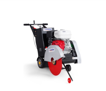 CORTADORA / JUNTAS DE CONCRETO MOVIL 13 HP P/DISCO 18" GASOLINA MOTOR HONDA MARCA DOMOSA