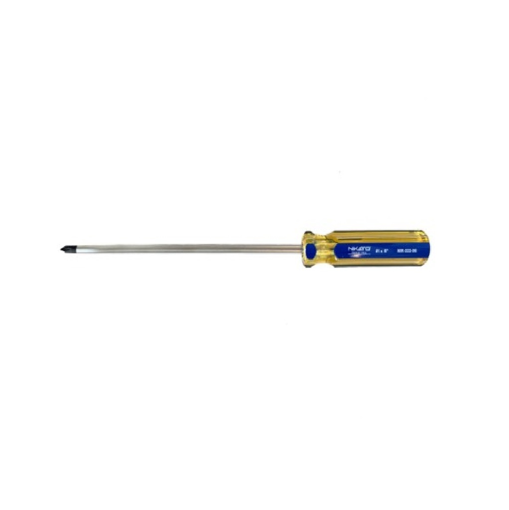 DESTORNILLADOR ESTRIA / PHILLIPS NRO 2 X 8" REF. NIK-222-11 MARCA NIKATTO