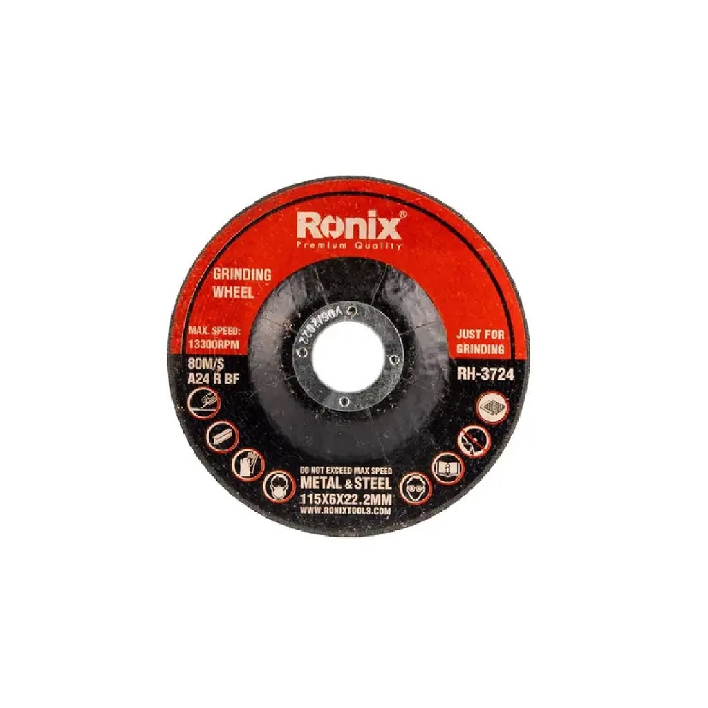 DISCO DE DESBASTE 4 1/2" X 1/4" X 7/8" REF. RH-3724 / 454964 MARCA RONIX