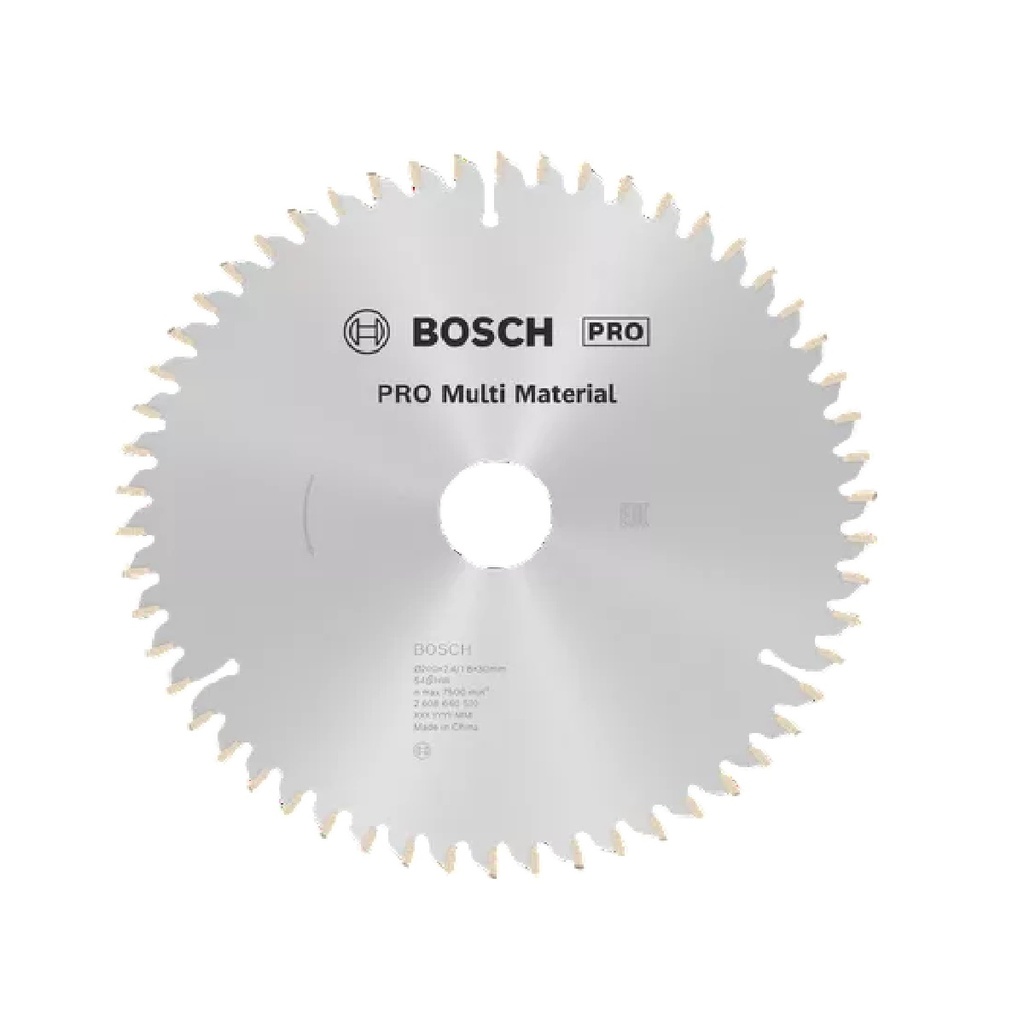 DISCO MULTI MATERIAL 12" X 5/8" X 2 MM 120T REF. 876153 / 602143 MARCA BOSCH