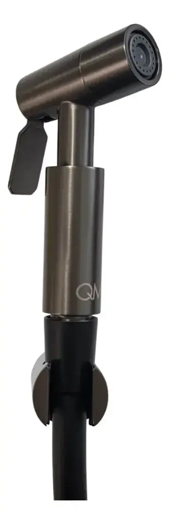 DUCHA TELEFONO DE MANO QM+ SERIE SUPREME GUN GREY REF. 14.700.6004.GR MARCA QUALITY METAL