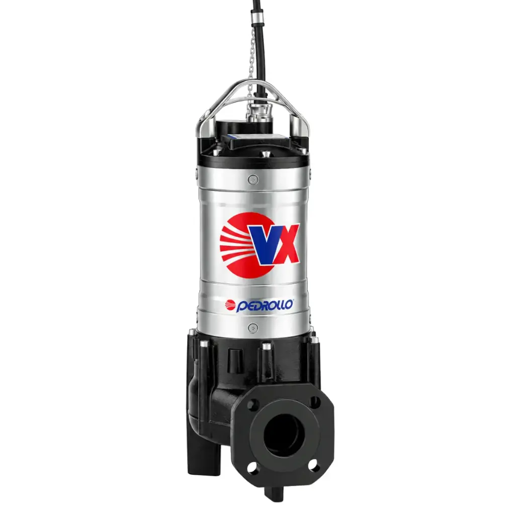 BOMBA SUMERGIBLE DRENAJE ACERO INOX. 7.5 HP 440V TRIF MOD. VX75/65 REF. 60BDVX75 PEDROLLO