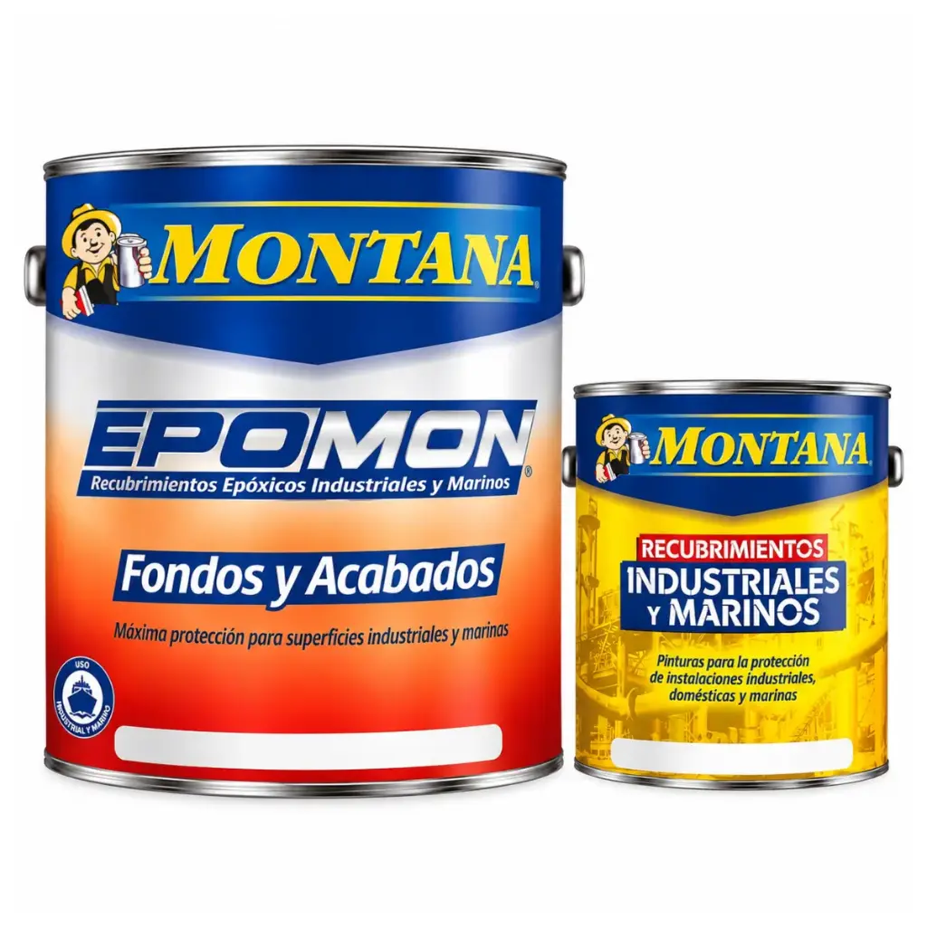 EPOXICO EPOMON INDUSTRIAL POLIAMIDA AZUL MARINO + CATALIZADOR 1/4 REF. FA79440501 MARCA MONTANA
