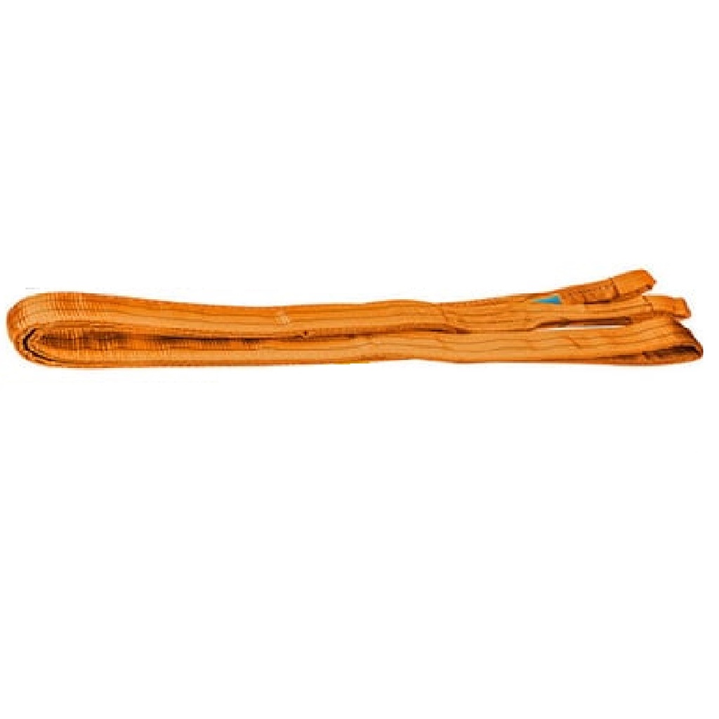 ESLINGA PARA CARGA 11,5" X 8 MTS OJO A OJO CAP. 10 TON COLOR NARANJA REF. 62299 MARCA TOLSEN