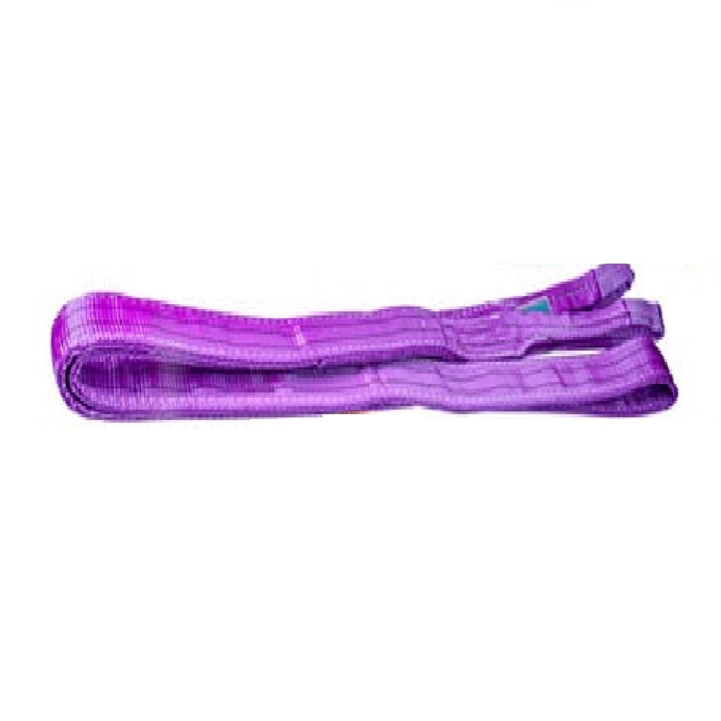 ESLINGA PARA CARGA 2 1/4" X 3 MTS OJO A OJO CAP. 1 TON COLOR VIOLETA REF. 62268 MARCA TOLSEN