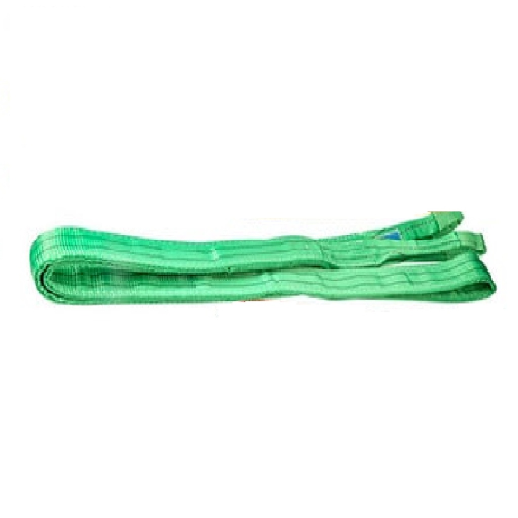 ESLINGA PARA CARGA 2,5" X 4 MTS OJO A OJO CAP. 2 TON COLOR VERDE REF. 62272 MARCA TOLSEN