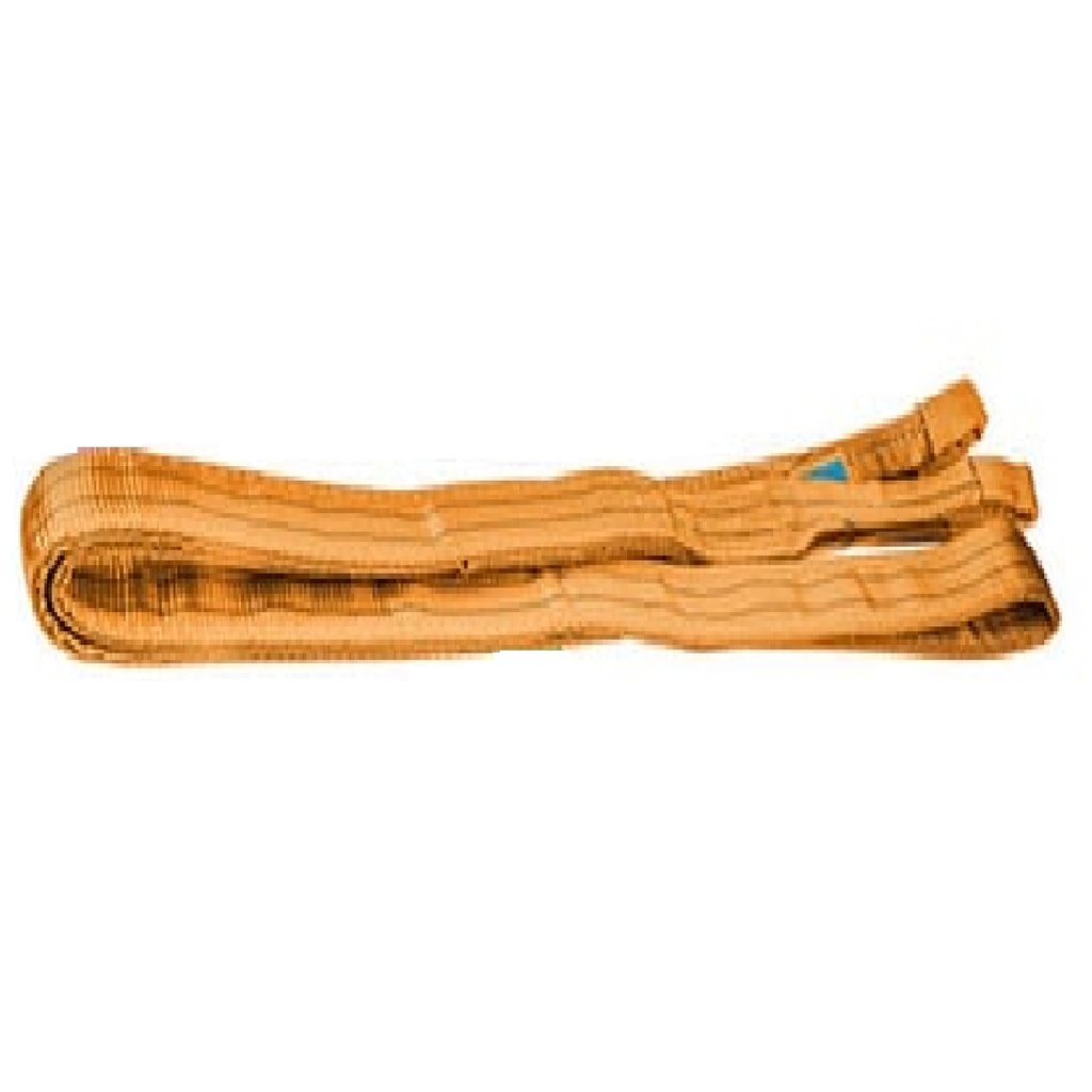 ESLINGA PARA CARGA 7,5" X 4 MTS OJO A OJO CAP. 6 TON COLOR MARRON REF. 62289 MARCA TOLSEN