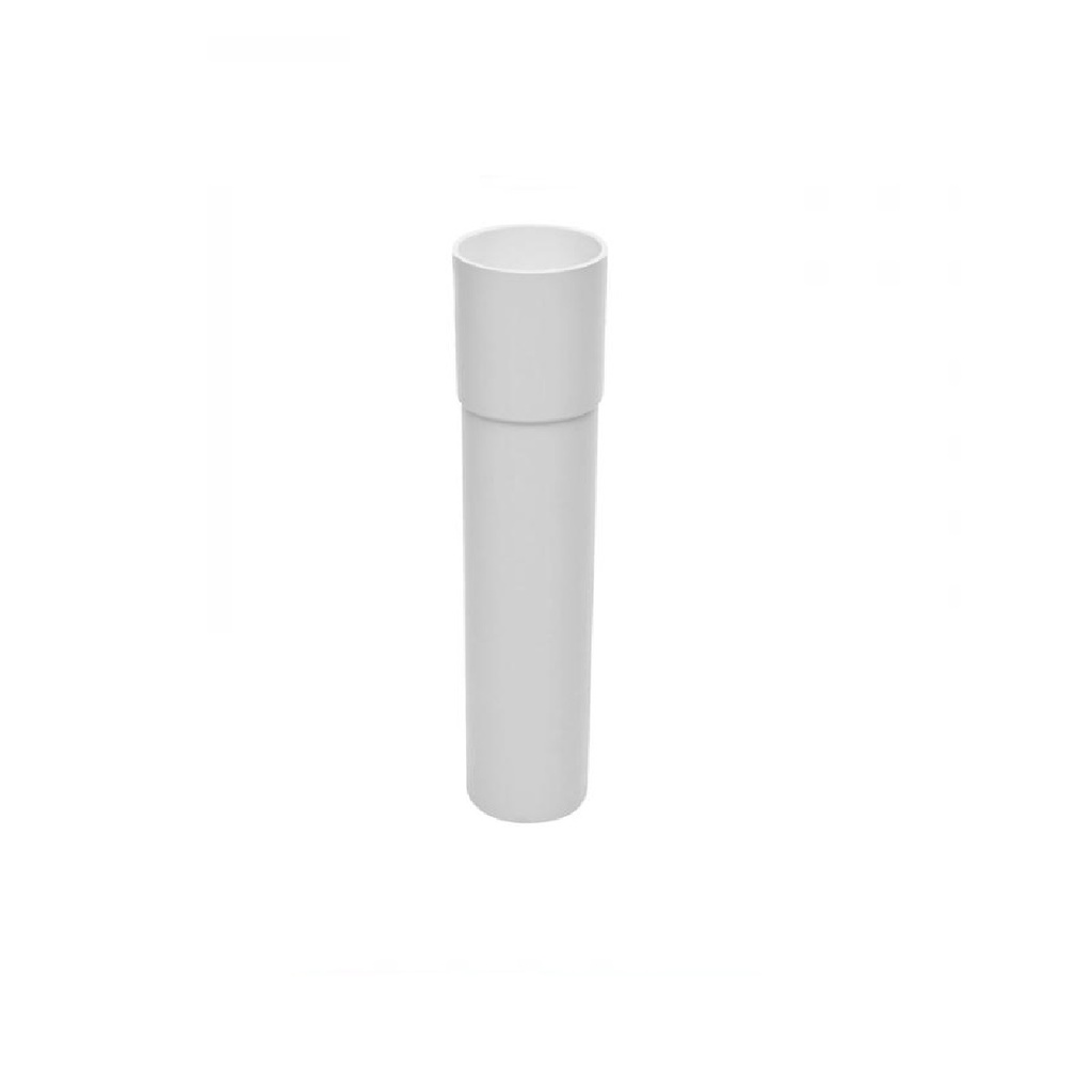 EXTENSION PLASTICA PARA FREGADEROS 1 1/2" X 12" 1 EXTREMO CON CAMPANA REF. M42134 MARCA MHILER