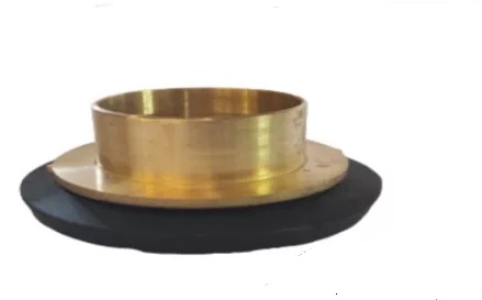 FLANGE DE BRONCE DE 1 1/2" LISO PARA FLUXOMETRO WC REF. 08FL15.LISO MARCA FP