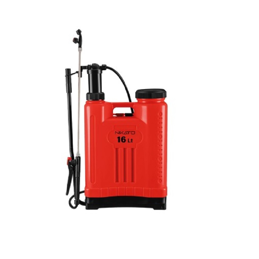 FUMIGADORA / ASPERJADORA DE ESPALDA MANUAL 16 LTS REF. NIK-MS16L / 168198 MARCA NIKATTO