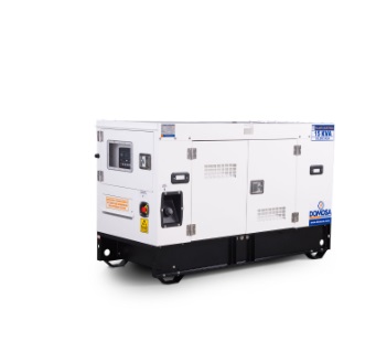 GENERADOR 15 KVA MONOFASICO 120 - 220V INSONORIZADO DIESEL 1800RPM MARCA DOMOSA