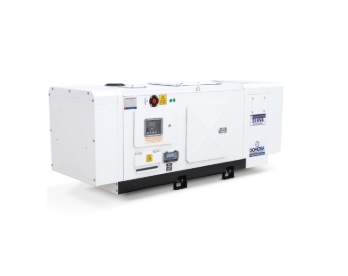 GENERADOR 25 KVA MONOFASICO 120 - 220V INSONORIZADO DIESEL 1800RPM MOTOR FAW MARCA DOMOSA