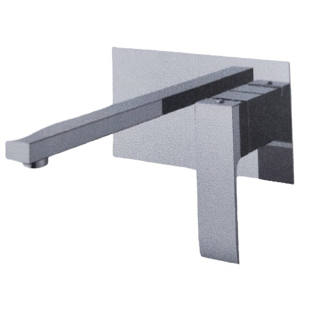 GRIFERIA MONOMANDO DE PARED PARA LAVAMANO CROMADO REF. GRI-953 MARCA UNIQUE