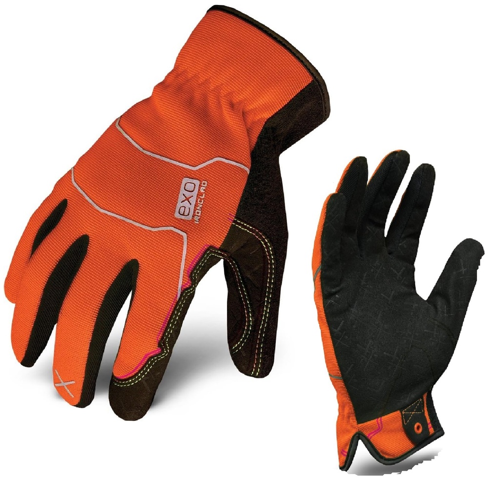 GUANTES P/ MECANICO ALTA VISIBILIDAD EXO HI-VIZ UTILITY TALLA L REF EXO2-HSO-04-L / 845744 IRONCLAD