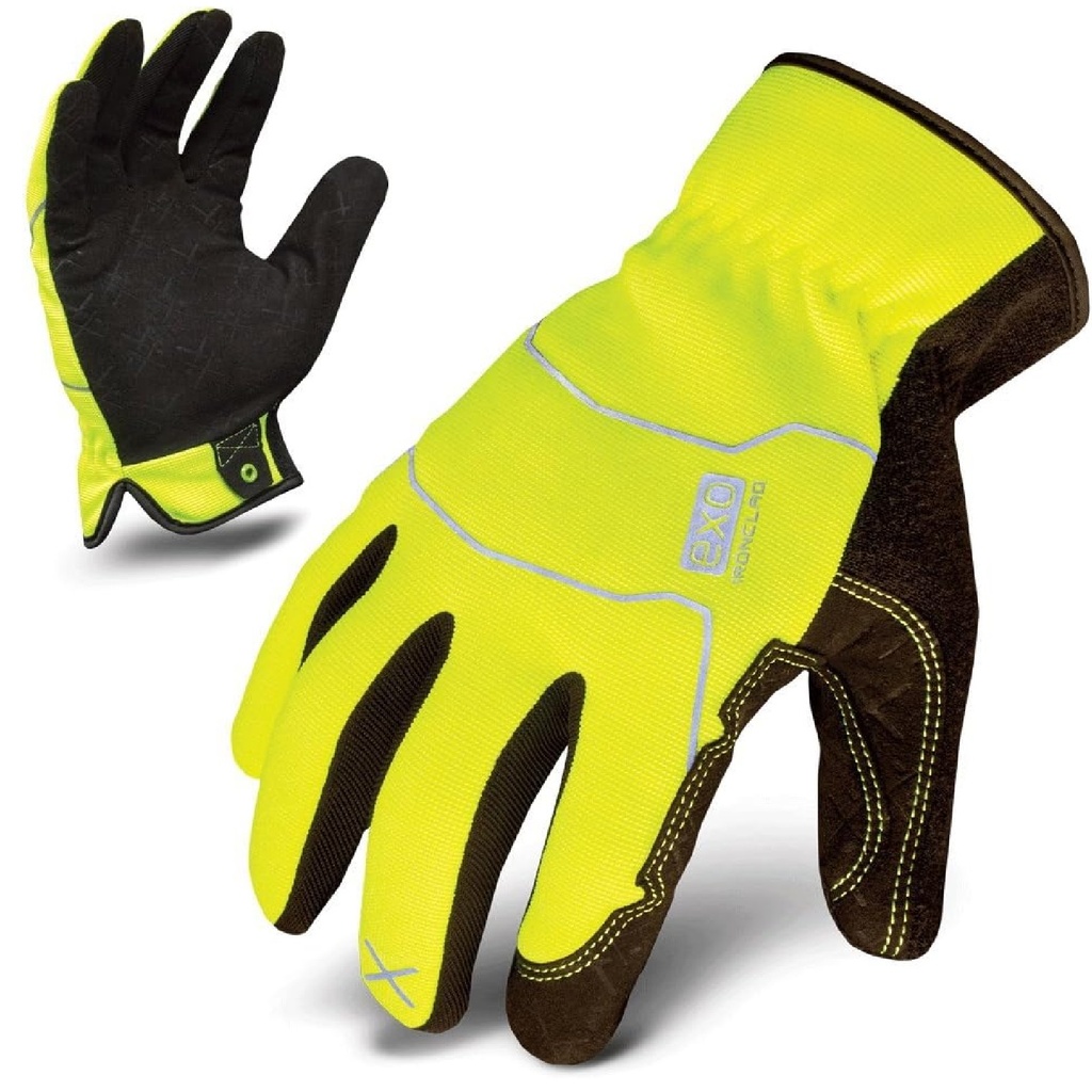 GUANTES P/ MECANICO ALTA VISIBILIDAD EXO HI-VIZ UTILITY TALLA XL REF EXO2-HSY-05-XL /845850 IRONCLAD