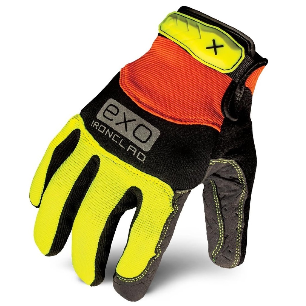 GUANTES P/ MECANICO ANTI-IMPACTO MOD. EXO HI-VIZ PRO TALLA XL REF. EXO2-HVP-05-XL / 846253 IRONCLAD
