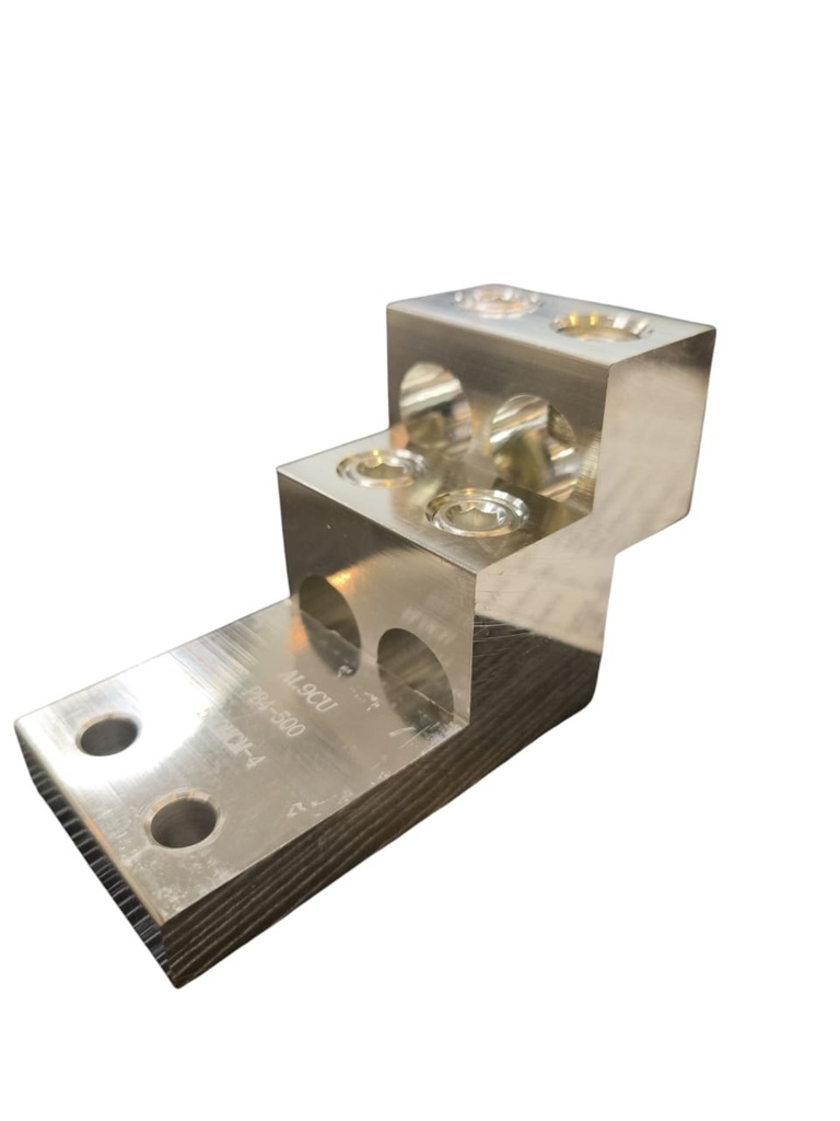 TERMINAL P/ BREAKER T/SILLA - CABLE 4 X 4 - 500 MCM MOD. AM2-1250H REF. PB4-500 BOLSA 3 PZ ANDELI