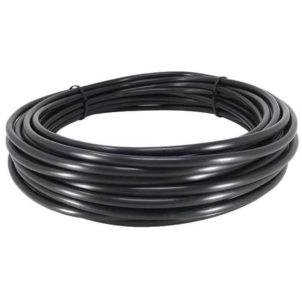 MANGUERA DE NYLON 1/4" 2 MPa CAP. -35°C - 120°C ROLLO 50 MTS COLOR NEGRO REF XHA0J28 / NY1/4 VENEPRO