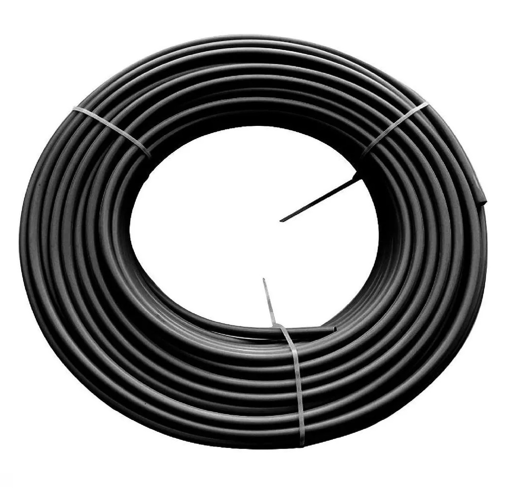 MANGUERA DE NYLON 10 MM 3.5 MPa CAP. -35°C - 120°C ROLLO 50 MTS NEGRO REF 10*1.5MM / NY10X7 VENEPRO