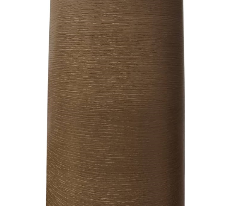 LAMINA DE PVC AUTOADHESIVO SIMIL MADERA 1.20 X 2.80 MT X 2 MM MIEL OSC REF NU-1228-7W NANUM LIGHT