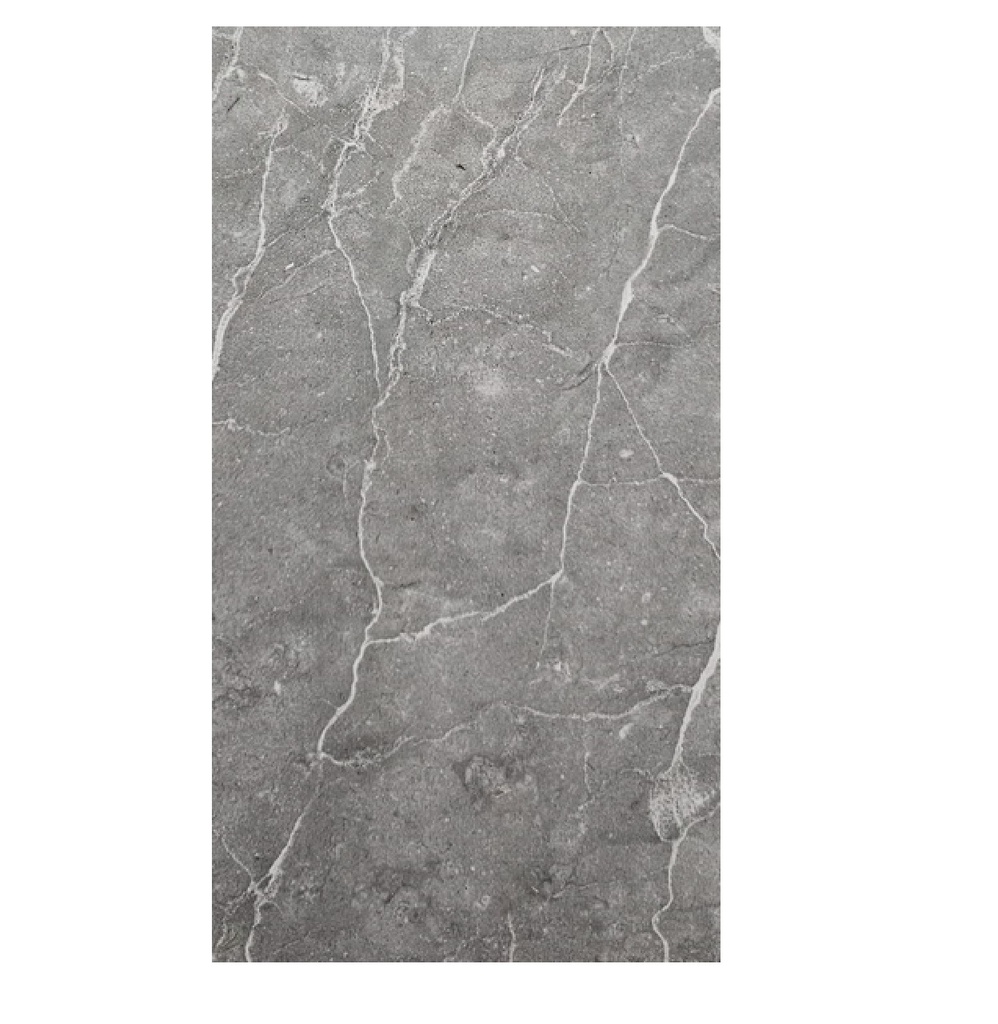 LAMINA DE PVC MARMOLIZADA 1.22 MTS X 2.44 MTS X 3 MM GRIS C/LINEAS BRENTA COD. R-009 MARCA DECOROYAL