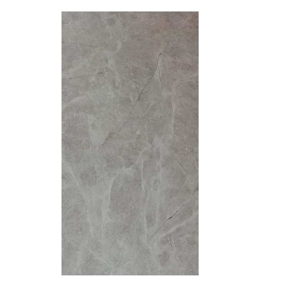 LAMINA DE PVC MARMOLIZADA 1.22 MTS X 2.44 MTS X 3 MM GRIS MEDIO CAVALLINO COD.R-016 MARCA DECOROYAL