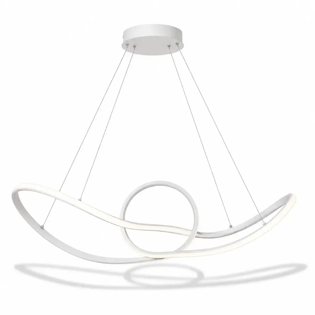 LAMPARA COLGANTE INFINIX 42W 3 TONOS 110-260V C/ CONTROL C/BLANCO REF. S-INFINIX-C1-B / 31060122 LUCERNA